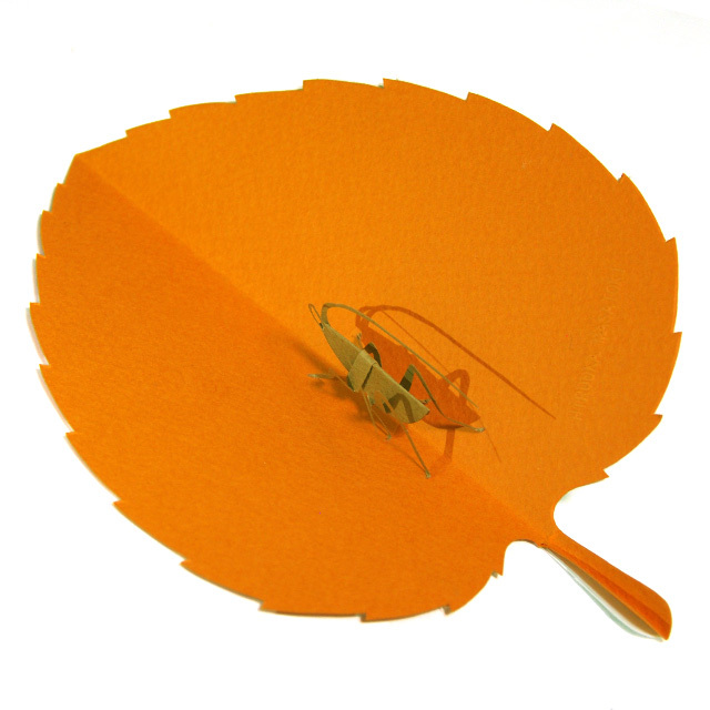 廣岡さん　ペーパーアート