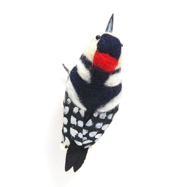 受注制作】作家 寺本さんの羊毛フェルトの小鳥 So-bird(ソバード