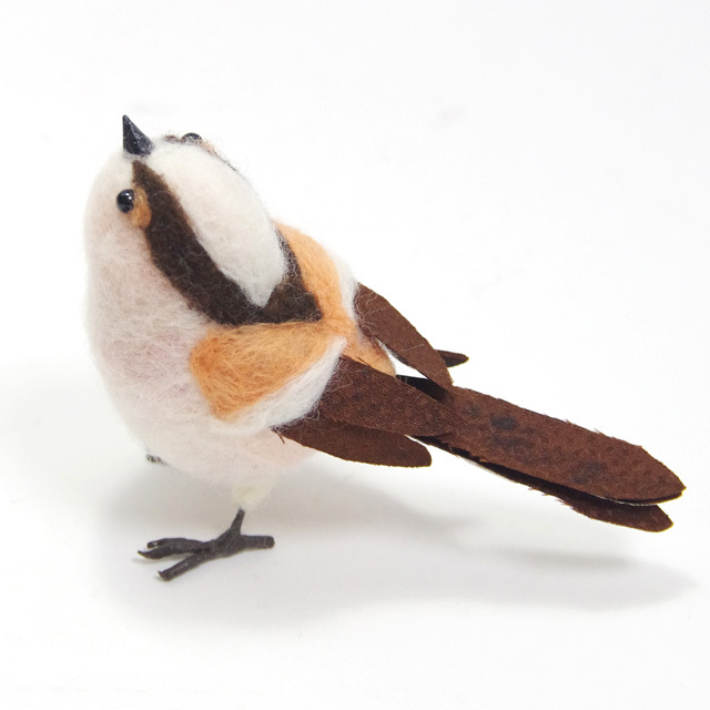 受注制作】作家 寺本さんの羊毛フェルトの小鳥 So-bird(ソバード