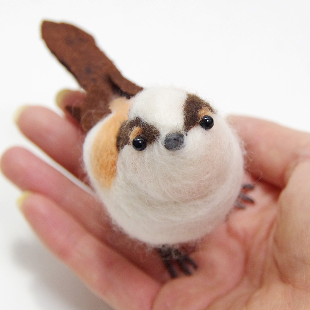 寺本典子　フェルト　小鳥