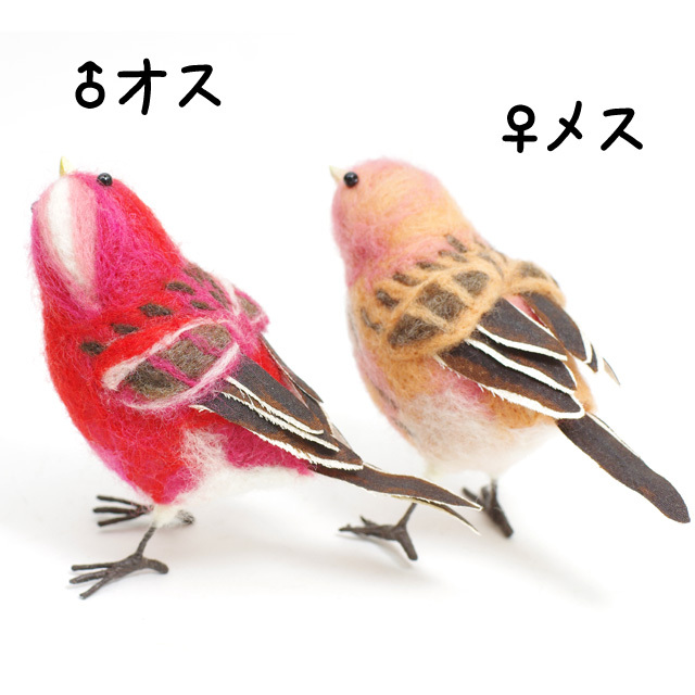 寺本　フェルトの小鳥