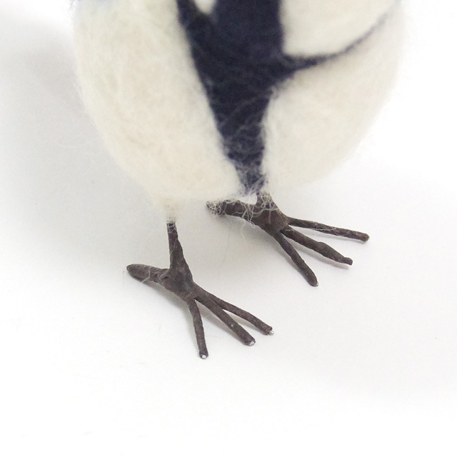 受注制作】作家 寺本さんの羊毛フェルトの小鳥 So-bird(ソバード