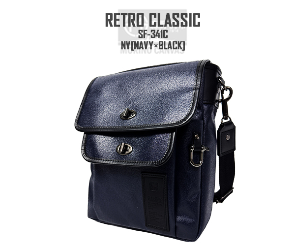 森野帆布 レトロクラシック ショルダーバッグ