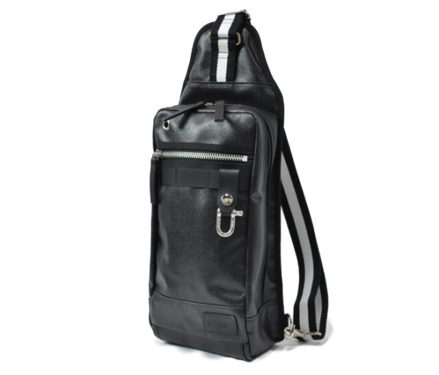 SF-0198BK 森野帆布ボディバッグ