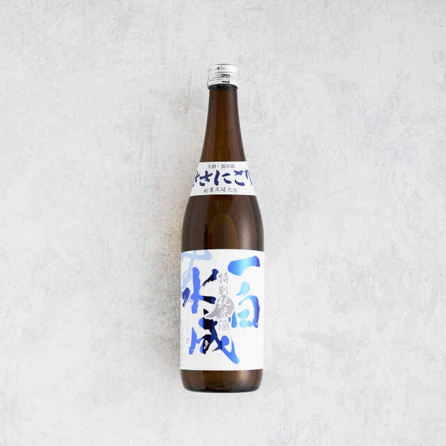 一白水成 特別純米ささにごり生酒 福禄寿酒造｜酒乃店もりした