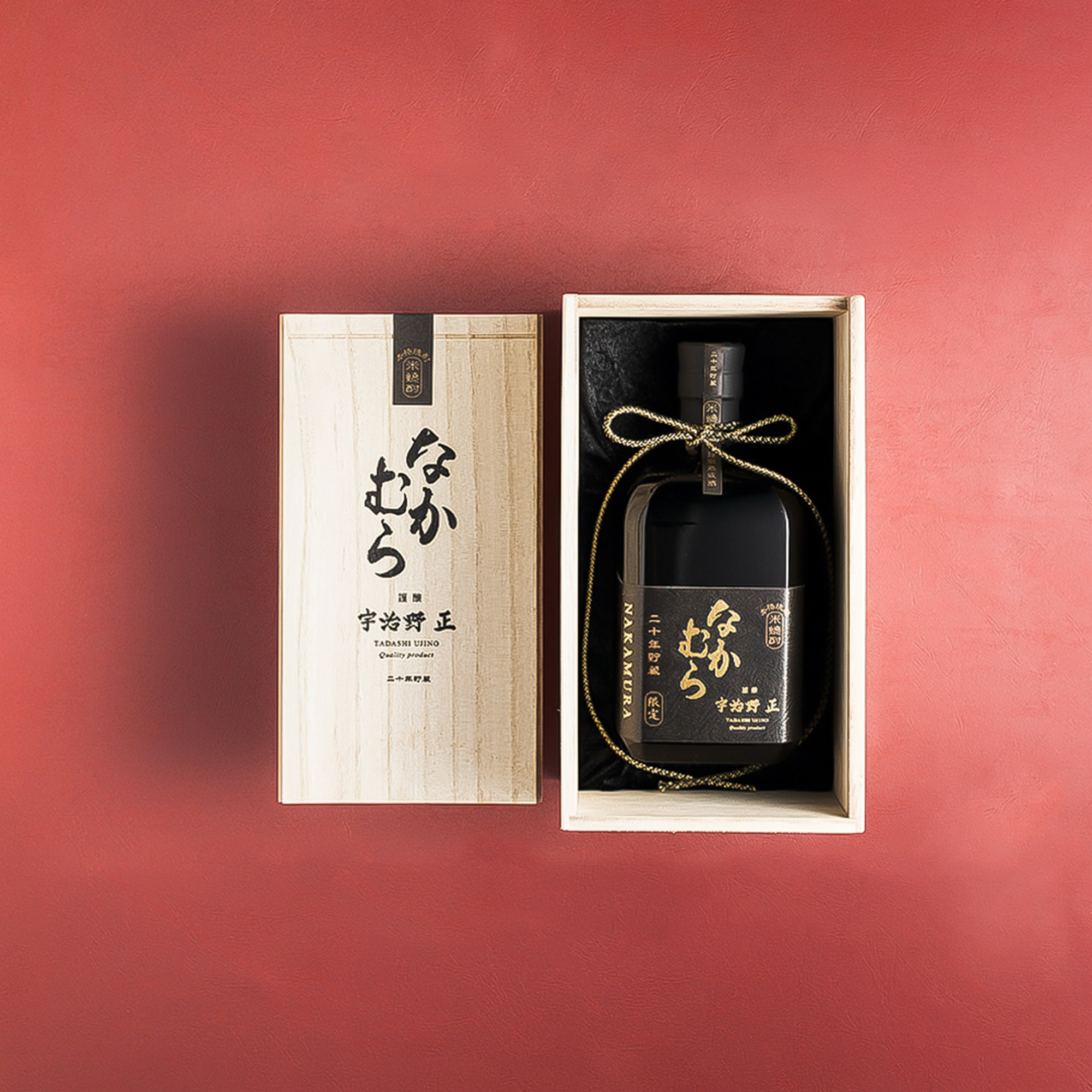 なかむら 米焼酎原酒36度 木箱入 720ml