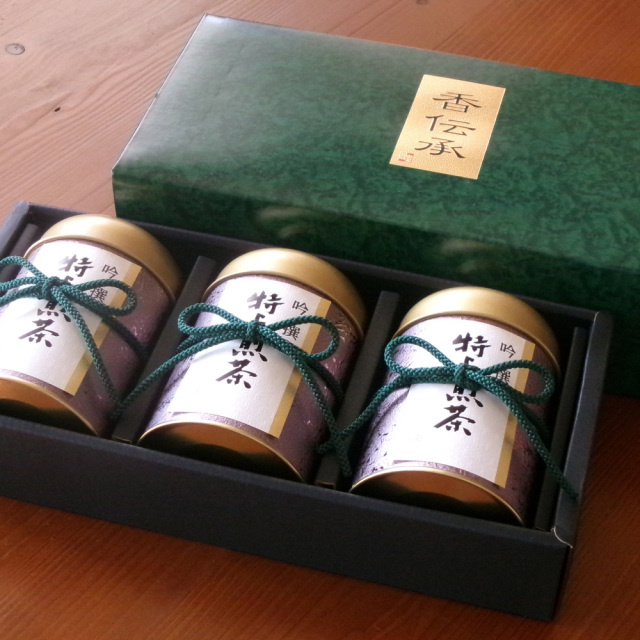 高級茶葉ギフト　お茶のモリタ園の「千紫万緑」シリーズ