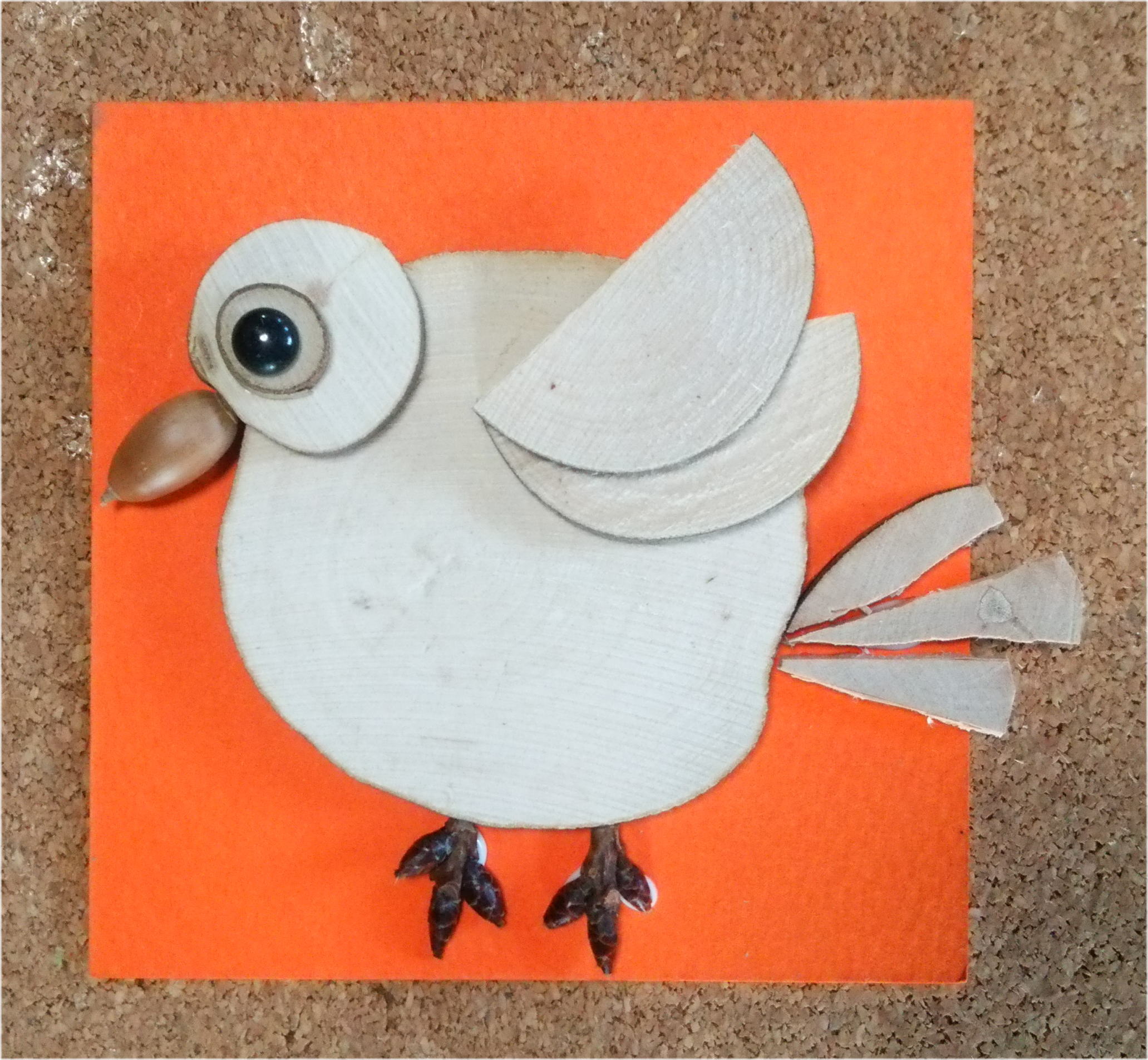 鳥　ハト　ＣＫ100-Ｅ037