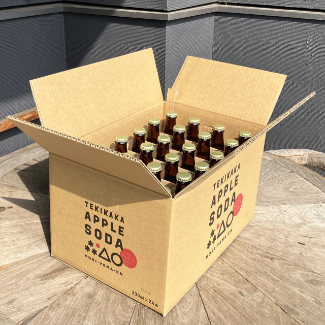 送料無料】テキカカアップルソーダ24本入