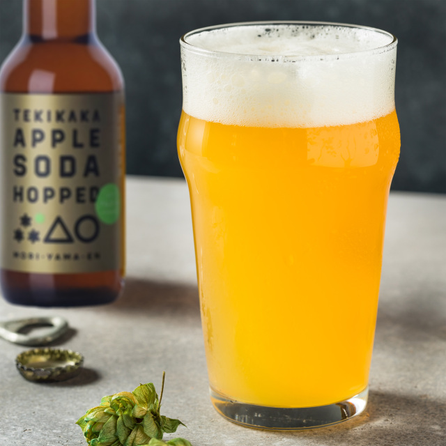 摘果りんご果汁100%！ホップが豊かに香る新感覚ノンアル飲料！テキカカ
