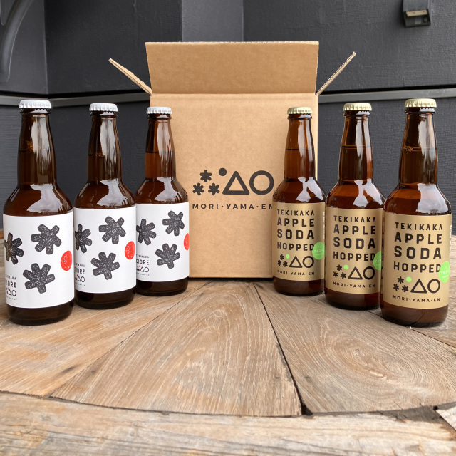 テキカカシードル&アップルソーダ ホップド計6本セット
