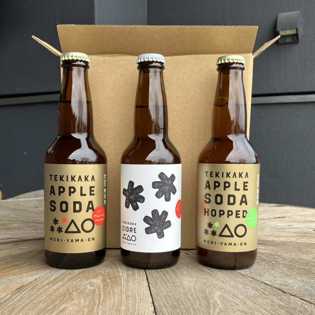 テキカカシードル・アップルソーダ・ホップドお試し3本セット