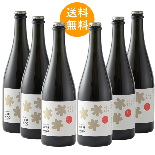 【送料無料】テキカカシードル こうとく(750ml)6本入