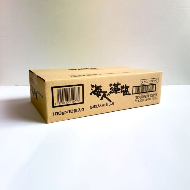 海人の藻塩100g スタンドパック 10個セット 【公式】海人の藻塩(あま