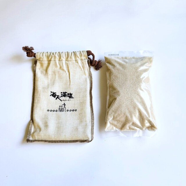 海人の藻塩300g 布袋入り