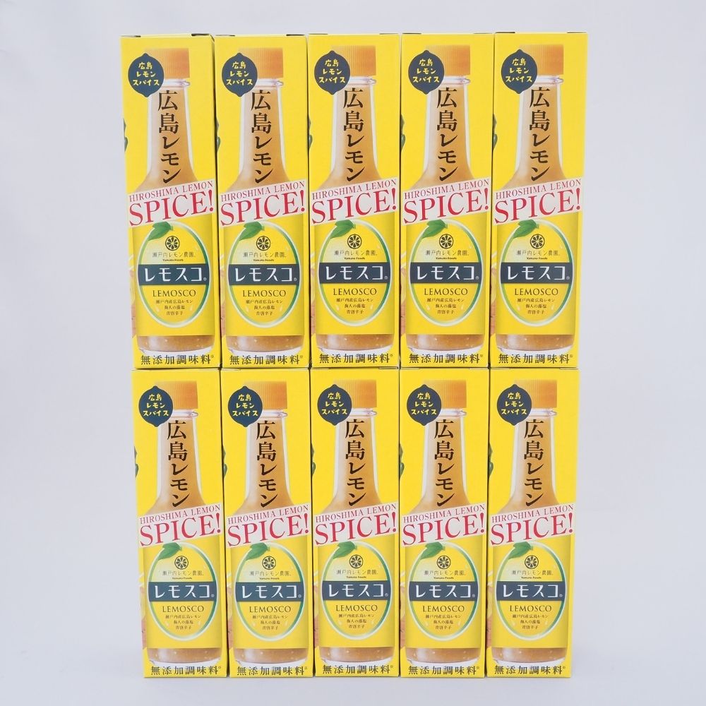 レモスコ 10本セット 【公式】海人の藻塩(あまびとのもしお)の通販