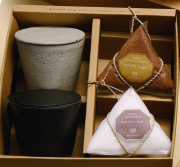 Seasoning & Case set マニニカップペア/塩/砂糖