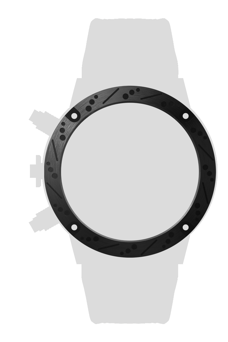 ＳＳ　ディスクローターベゼル　ブラック[BZSRD-01BK]