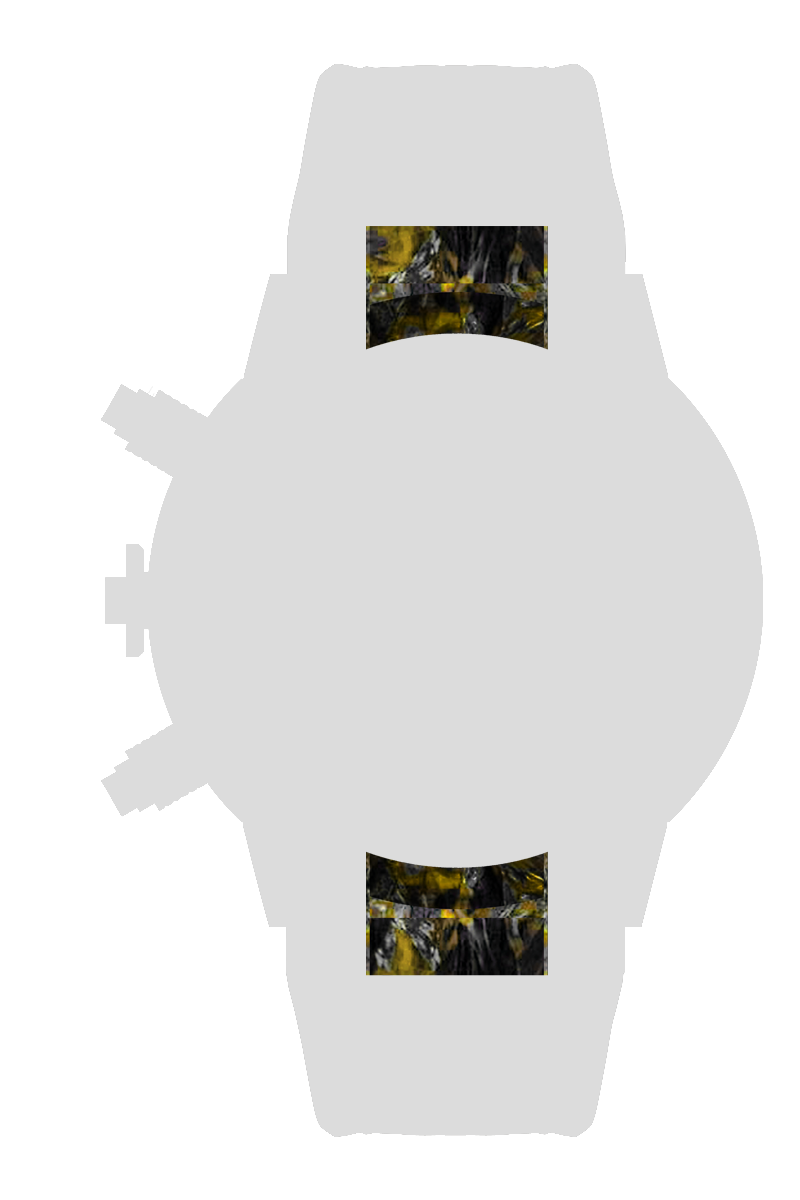 Ｃａｒｂｏｎ　エンドピース　ｘ２個　イエロー[EPC01-CY]