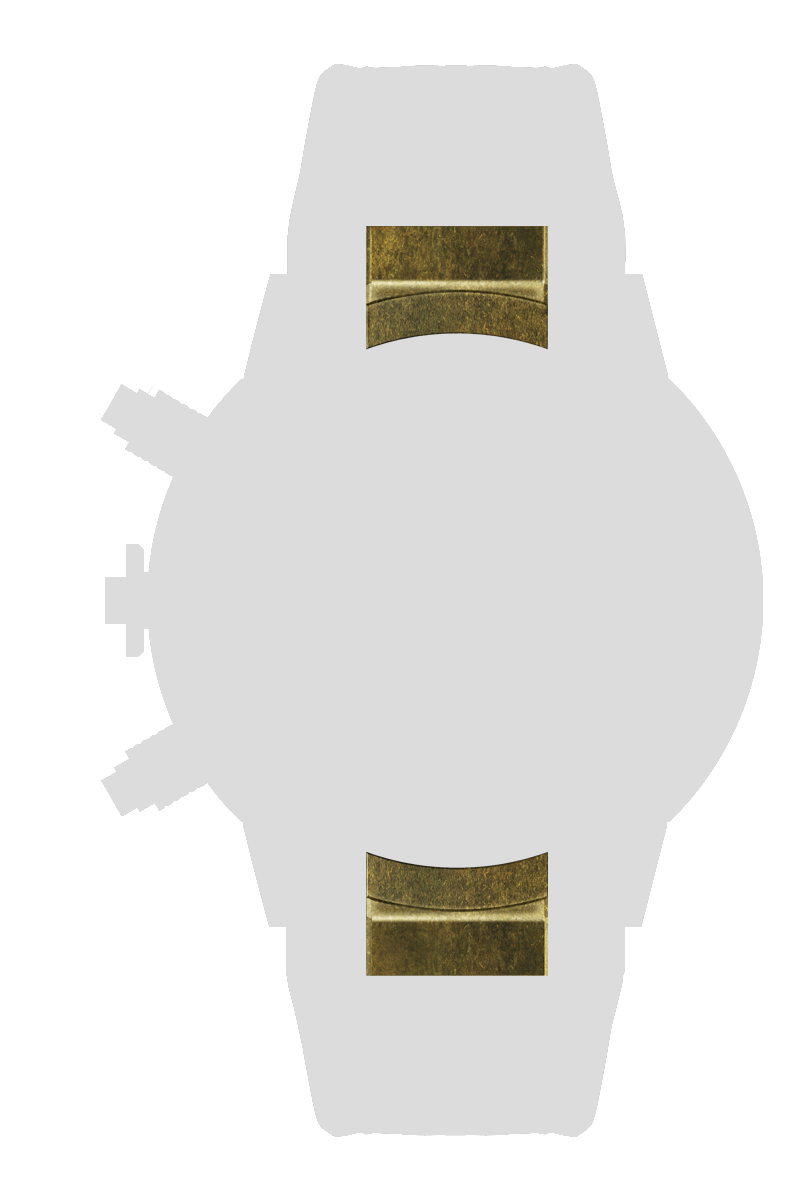 ＳＳ　ソリッドエンドピース　ｘ２個　ビンテージブロンズ[EPS01-VB]