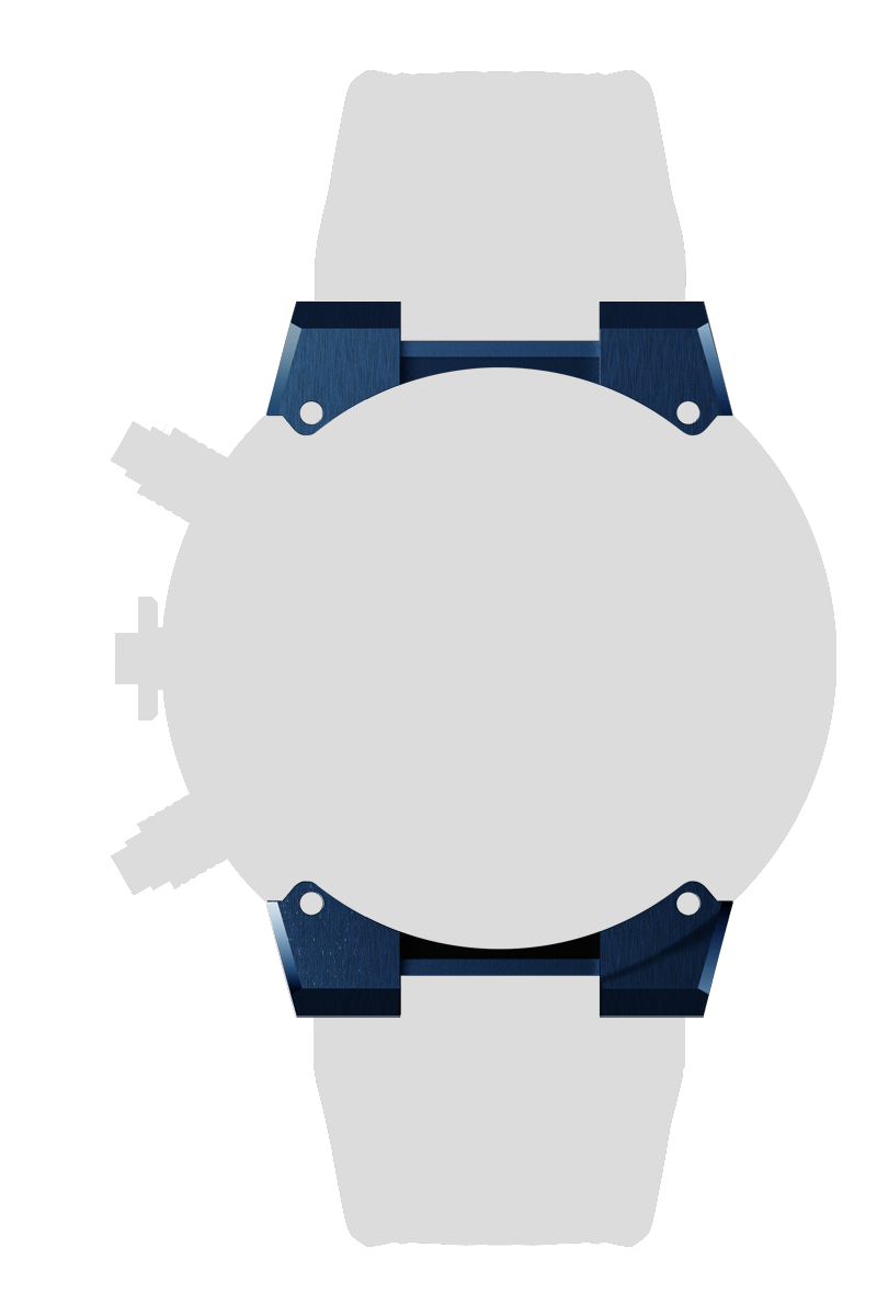 ＳＳ　ソリッドラグ　ｘ２個　ブルー[LGS01-BL]