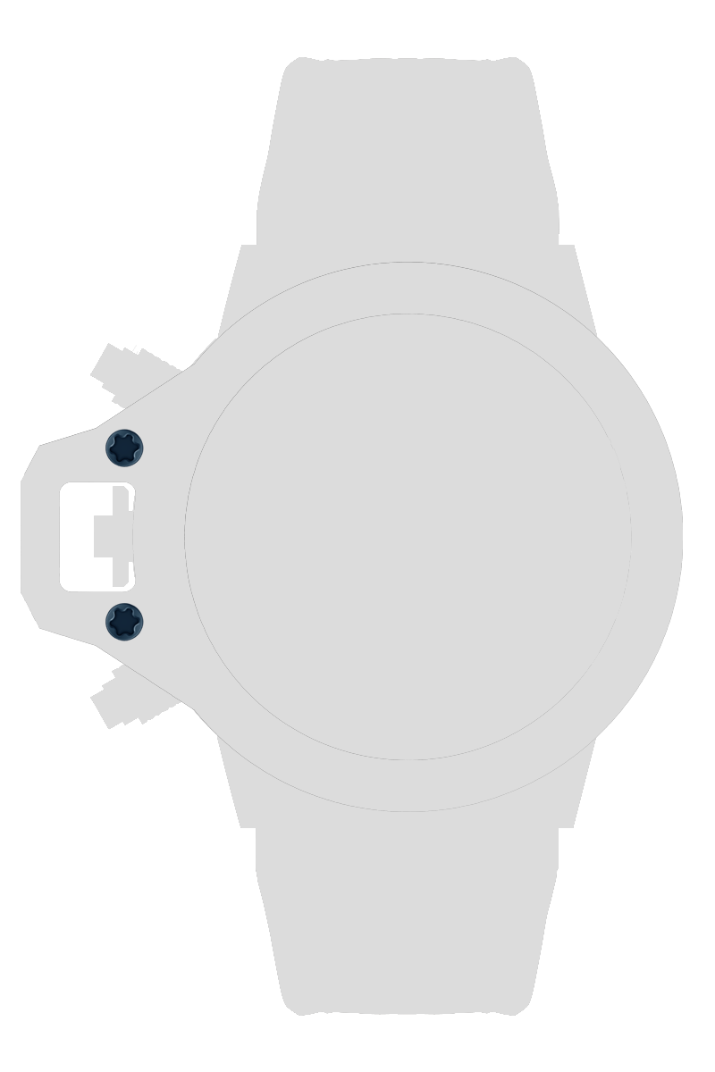 ネジＬ　ｘ２個　ブルー[SCSZL-BL]