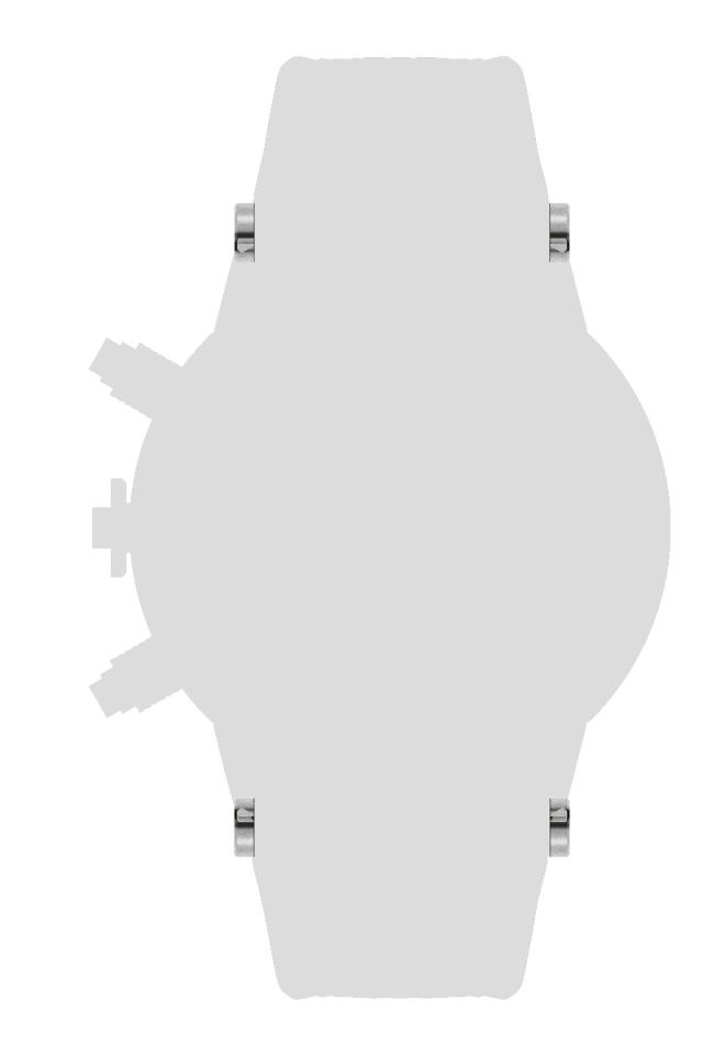 Ａｌｕｍｉｎｉｕｍ　ベルトピンカバー　ｘ４個　シルバー[BCA01-SV]