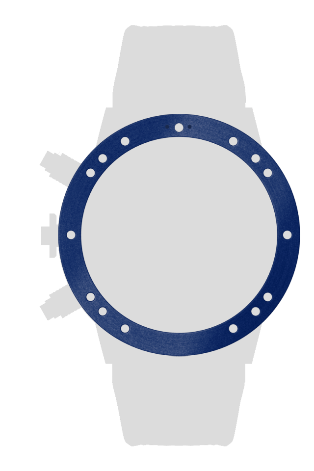 Ａｌｕｍｉｎｉｕｍ　スペーサーリング　ブルー[BRASP-01BL]