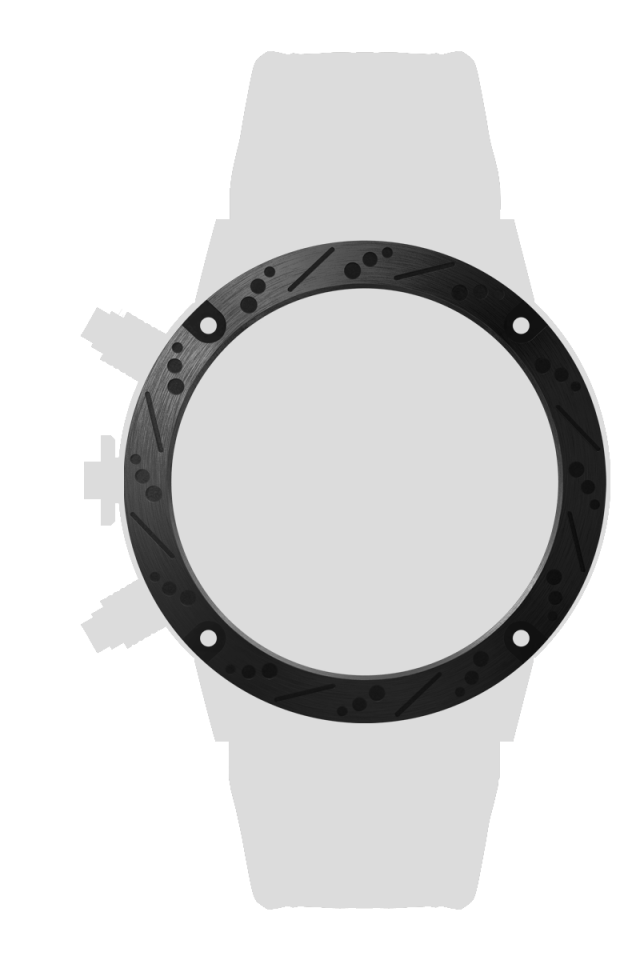 ＳＳ　ディスクローターベゼル　ブラック[BZSRD-01BK]