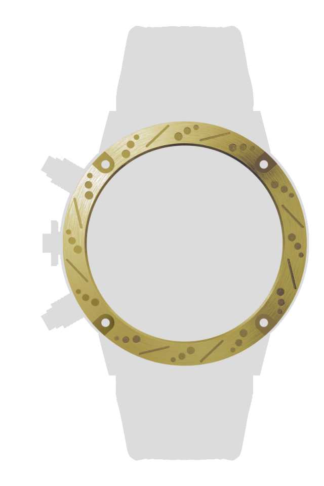 ＳＳ　ディスクローターベゼル　ゴールド[BZSRD-01YG]