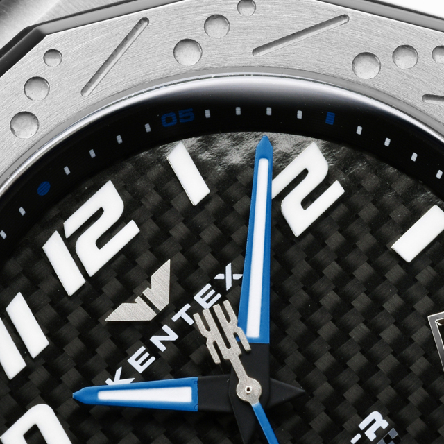 MOTO-R Standard Three-hand シルバー×ブルー MOTO-R Standard Three-hand シルバー×ブルー/MOTO-R Standard Three