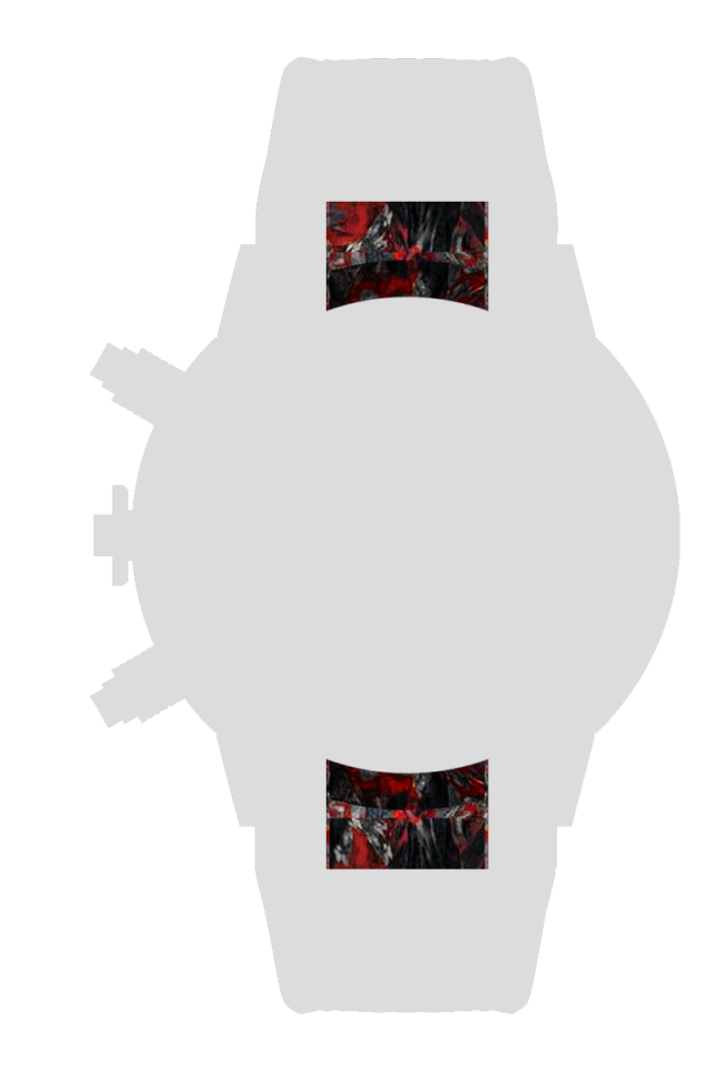 Ｃａｒｂｏｎ　エンドピース　ｘ２個　レッド[EPC01-CR]