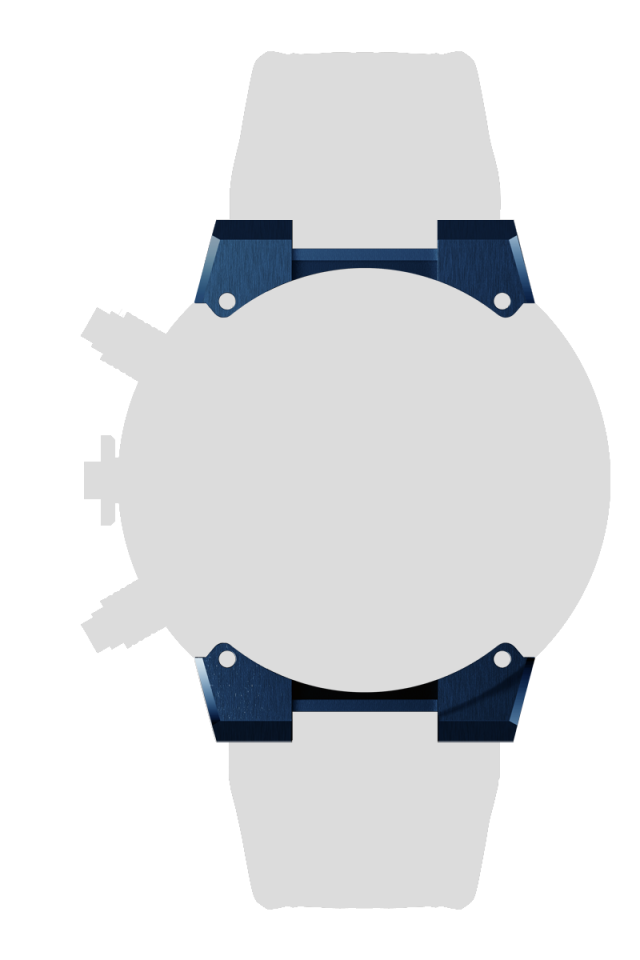 ＳＳ　ソリッドラグ　ｘ２個　ブルー[LGS01-BL]