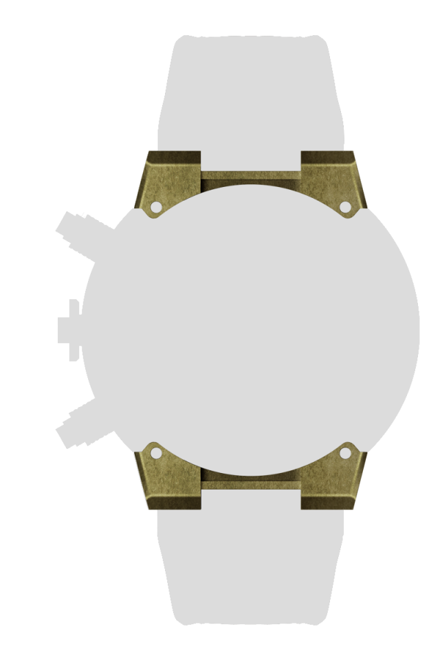 ＳＳ　ソリッドラグ　ｘ２個　ビンテージブロンズ[LGS01-VB]