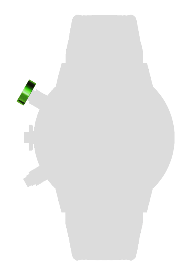 Ａｌｕｍｉｎｉｕｍ　プッシャーカバー　ｘ１個　グリーン[PCA01-GR]