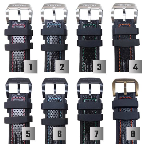 MOTO-R スタンダード専用　ラバー＆パンチングレザー2層ベルト