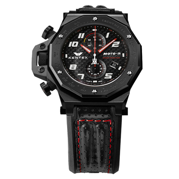 MOTO-R Standard Chronograph シルバー×ブルー/MOTO-R Standard