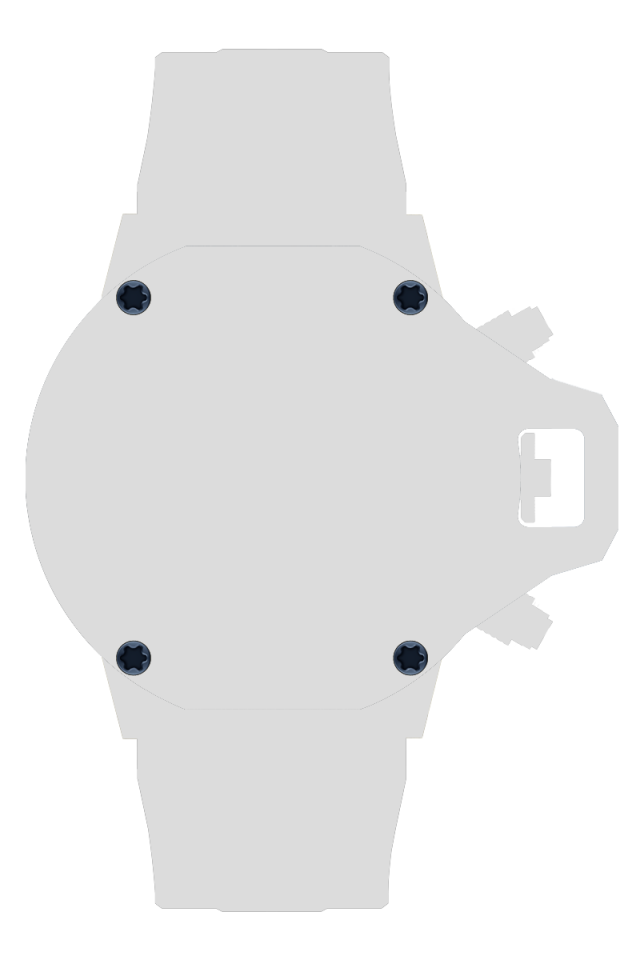 ネジＬ　ｘ４個　ブルー[SCSZL-BL]