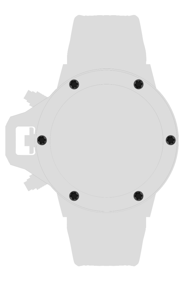 ネジＭ　ｘ６個　ブラック[SCSZM-BK]