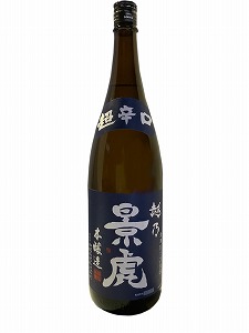 越乃景虎 超辛口 本醸造(青)1.8L