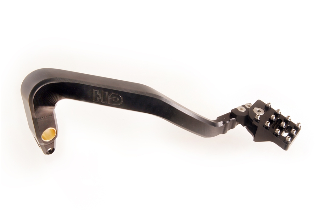 HammerHead ビレットブレーキペダル ハーレーダビッドソン Harley Davidson Dyna用リアブレーキペダル　ラージアルミティップ