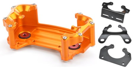 Voyagerメーター用マルチマウントプロテクター：025-MP（アルミニウムマウント）