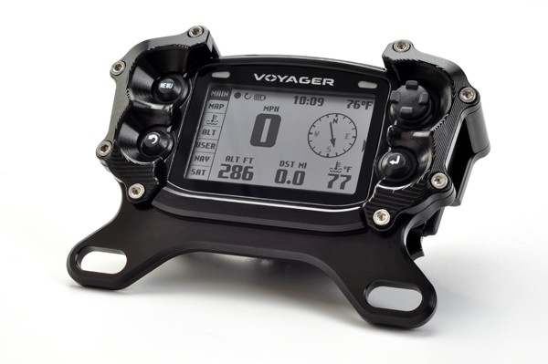 Voyagerメーター用トップマウントプロテクター：025-TM（アルミニウムマウント）