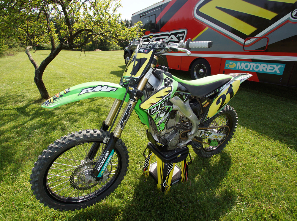 CYCRA サイクラ KAWASAKI サイドナンバーパネル KX250F/450F (2012-2016)