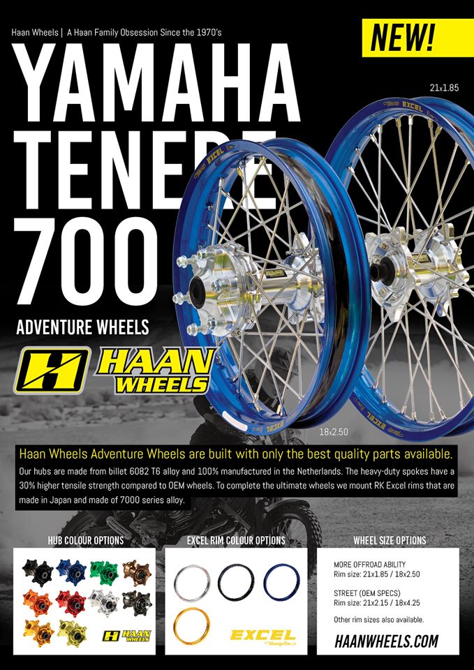 （前後セット）Yamaha Tenere 700 XTZ690 Adventure コンプリートホイール