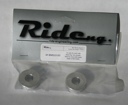 RIDE バーマウントスペーサーキット (+10mm)