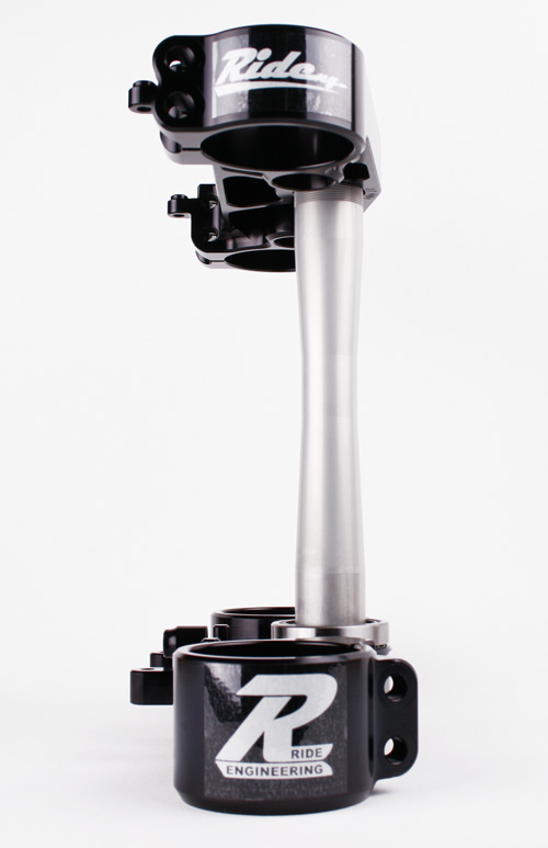 RIDE ENGINEERINGトリプルクランプキット CRF450R (13-15) ブラック 20mm オフセット