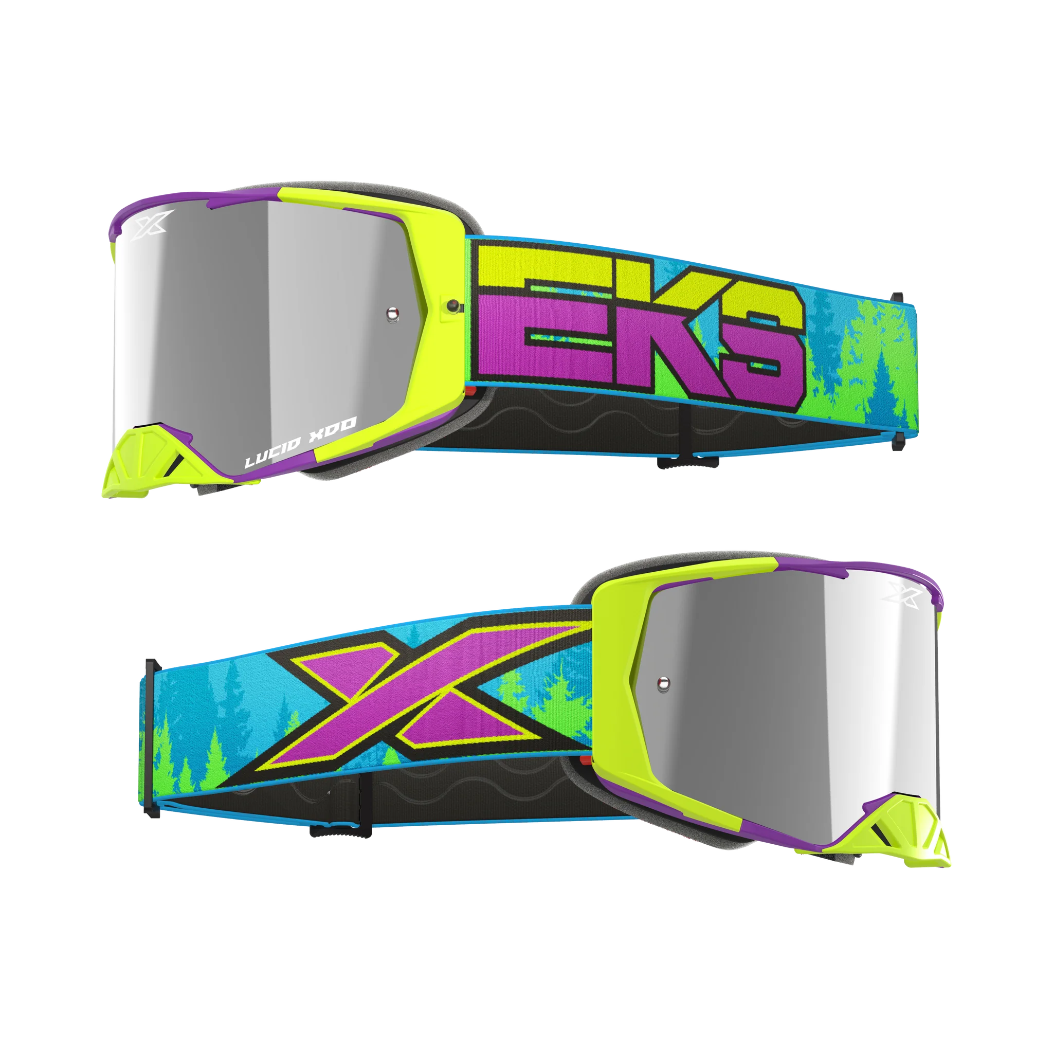 2025 EKS Brand LUCID ルシード ゴーグル Carson Brown・シルバーミラーレンズ