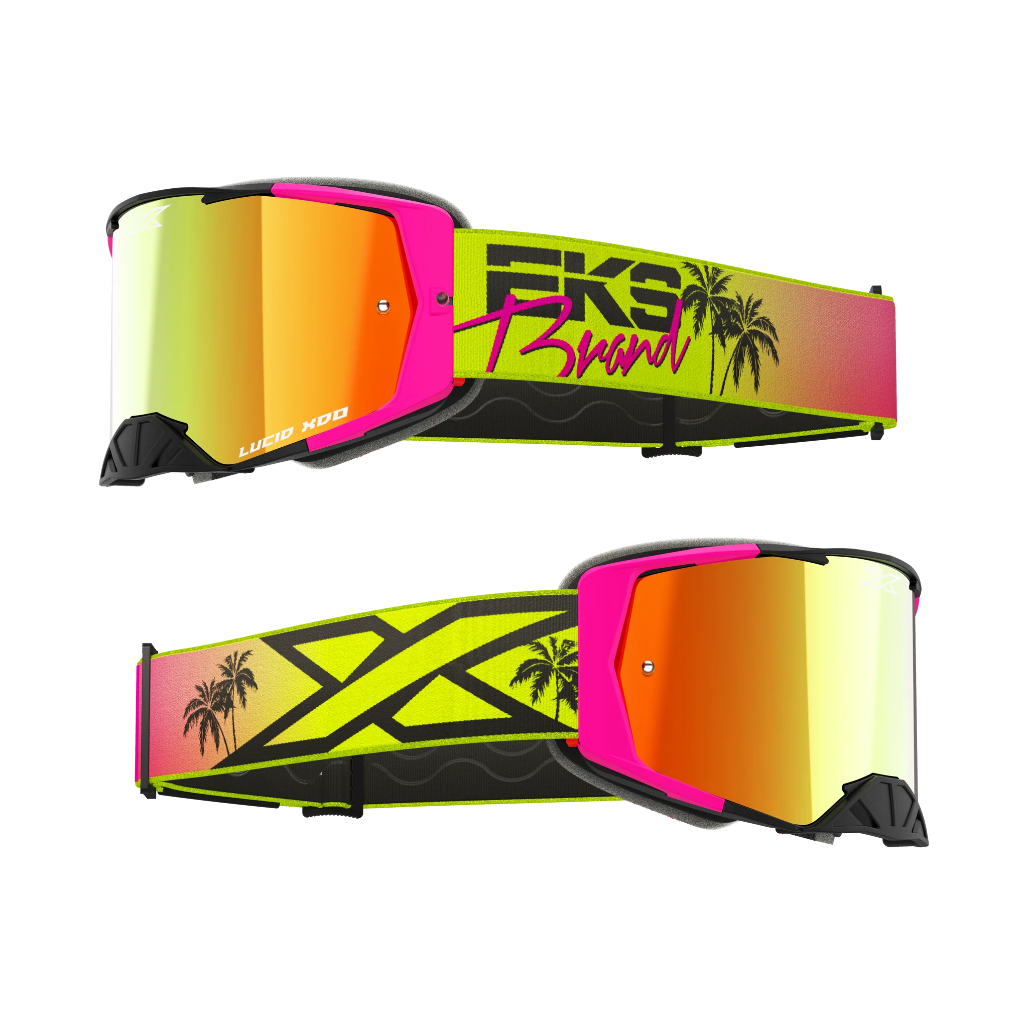 2025 EKS Brand LUCID ルシード ゴーグル キャリバー Kyle Chisholm・レッドミラーレンズ