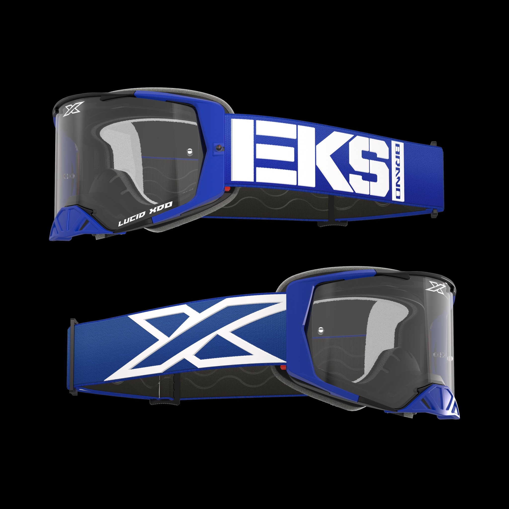 EKS Brand LUCID ルシード ゴーグル キャリバーブルー・クリアレンズ 2024